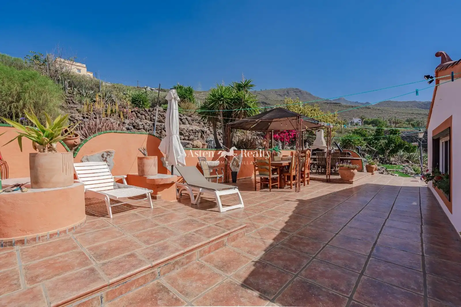 Terraza de Casa o chalet en venta en Adeje con Aire acondicionado, Terraza y Piscina