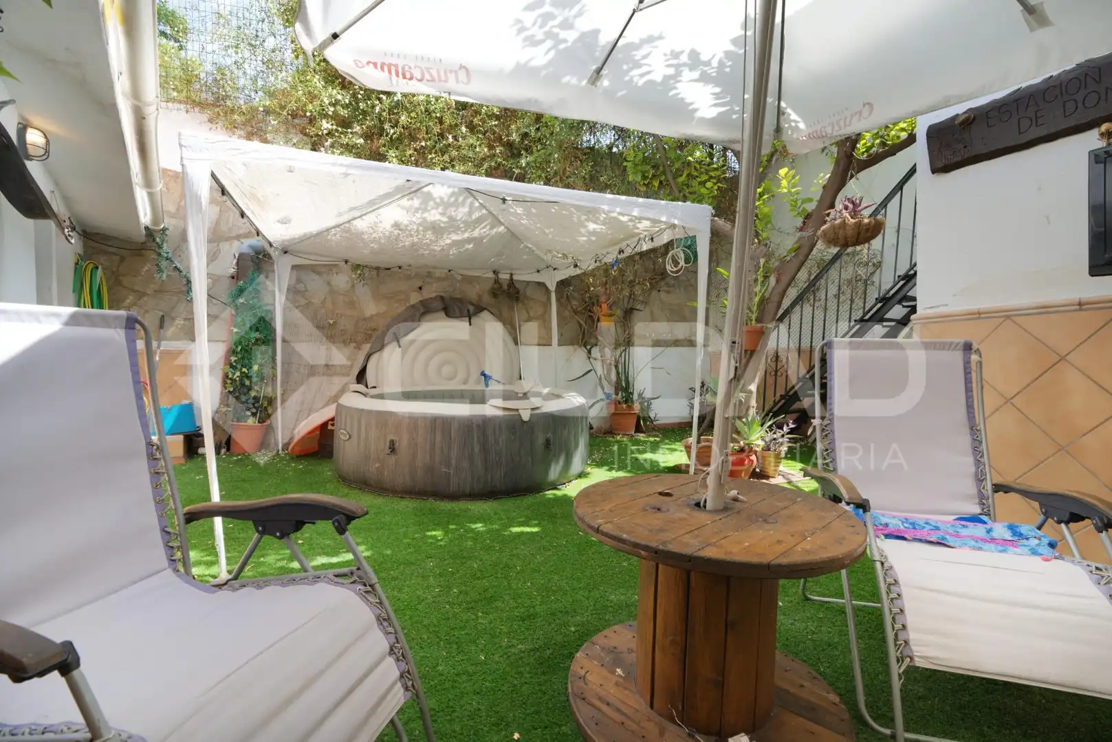Terraza de Casa adosada en venta en San Juan de Aznalfarache con Aire acondicionado, Terraza y Trastero