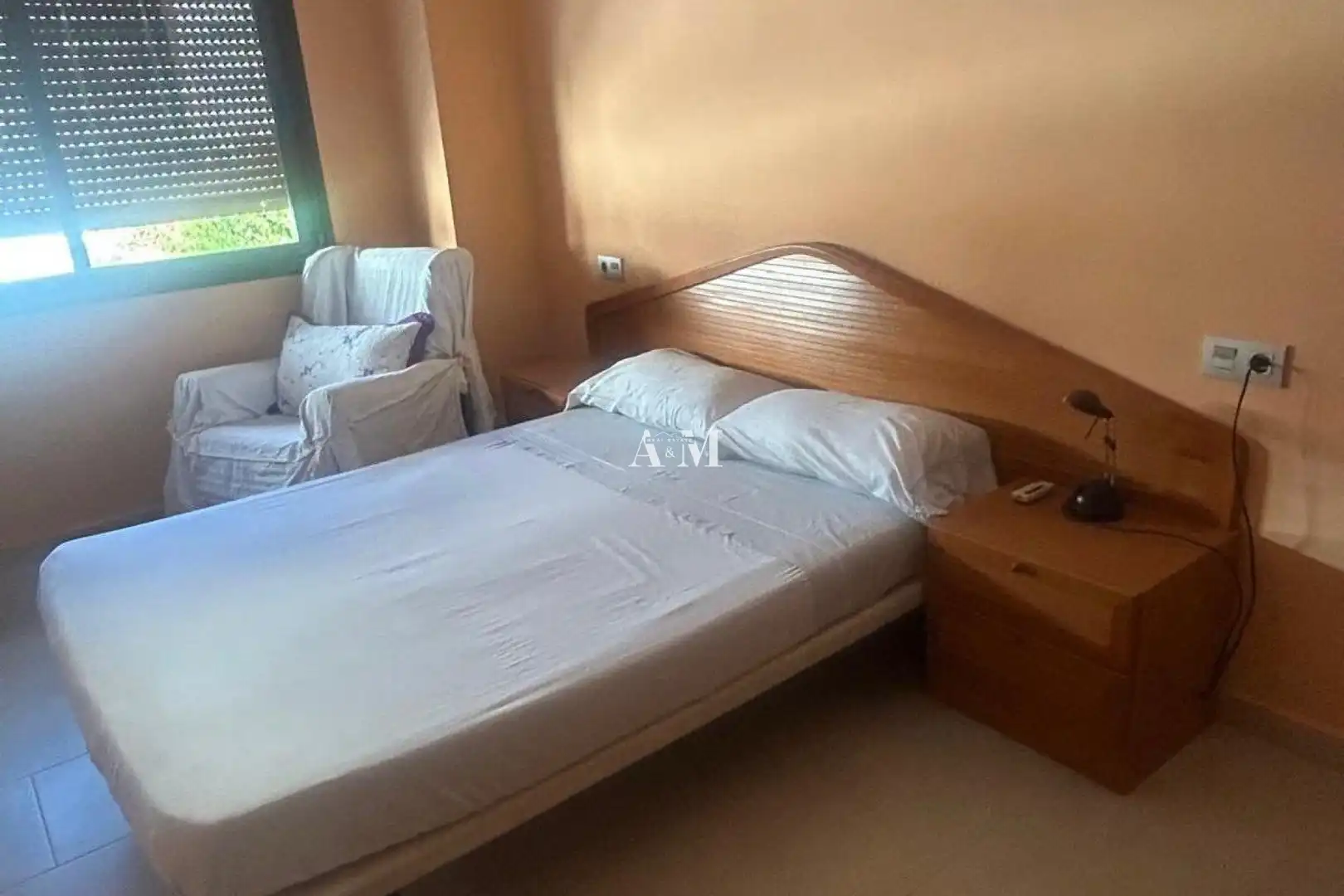 Bedroom of Flat for rent in San Pedro del Pinatar  with Air Conditioner, Heating and Terrace