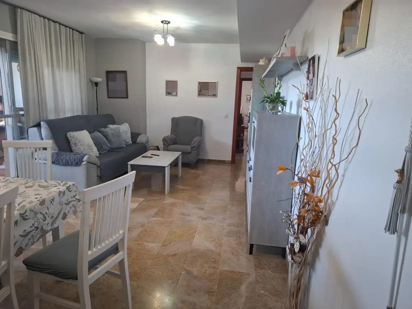 Sala de estar de Ático en venta en Málaga con Aire acondicionado, Terraza y Trastero