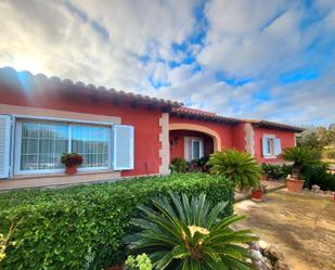 Vista exterior de Finca rústica en venda en Consell amb Jardí privat i Piscina