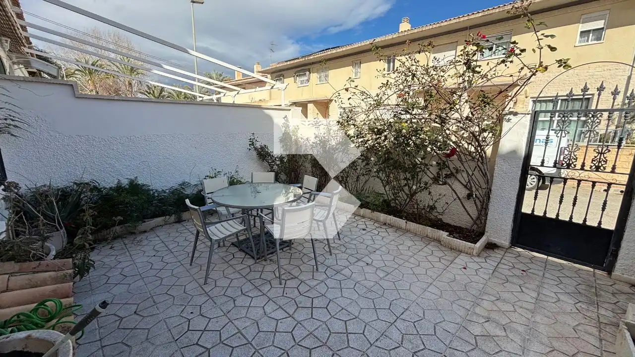 Terrace of Detached homes for sale in El Campello  with Air Conditioner, Terrace and Furnished