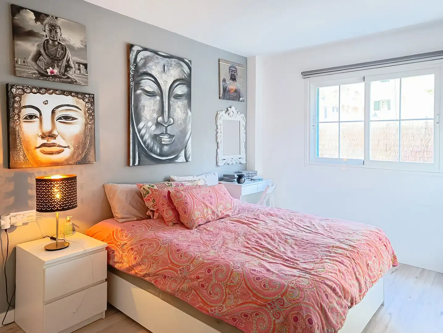 Schlafzimmer von Wohnung zum Verkauf in Llucmajor mit Klimaanlage, Heizung und Möbliert