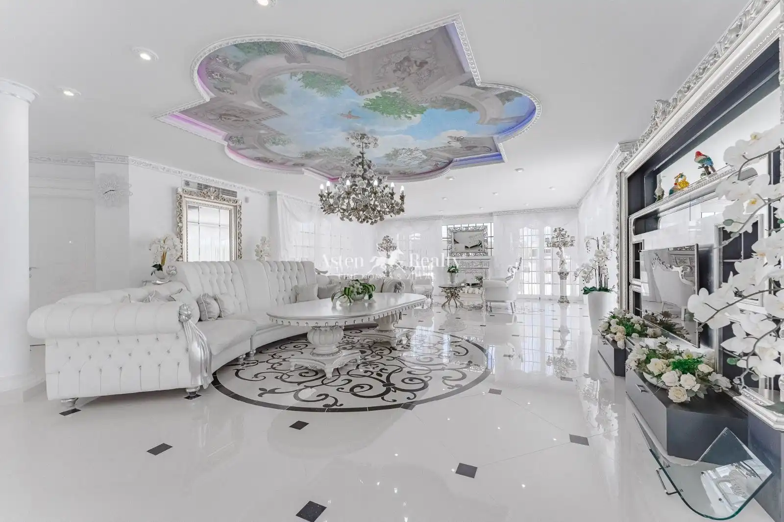 Sala de estar de Casa o chalet en venta en Adeje con Aire acondicionado, Terraza y Trastero