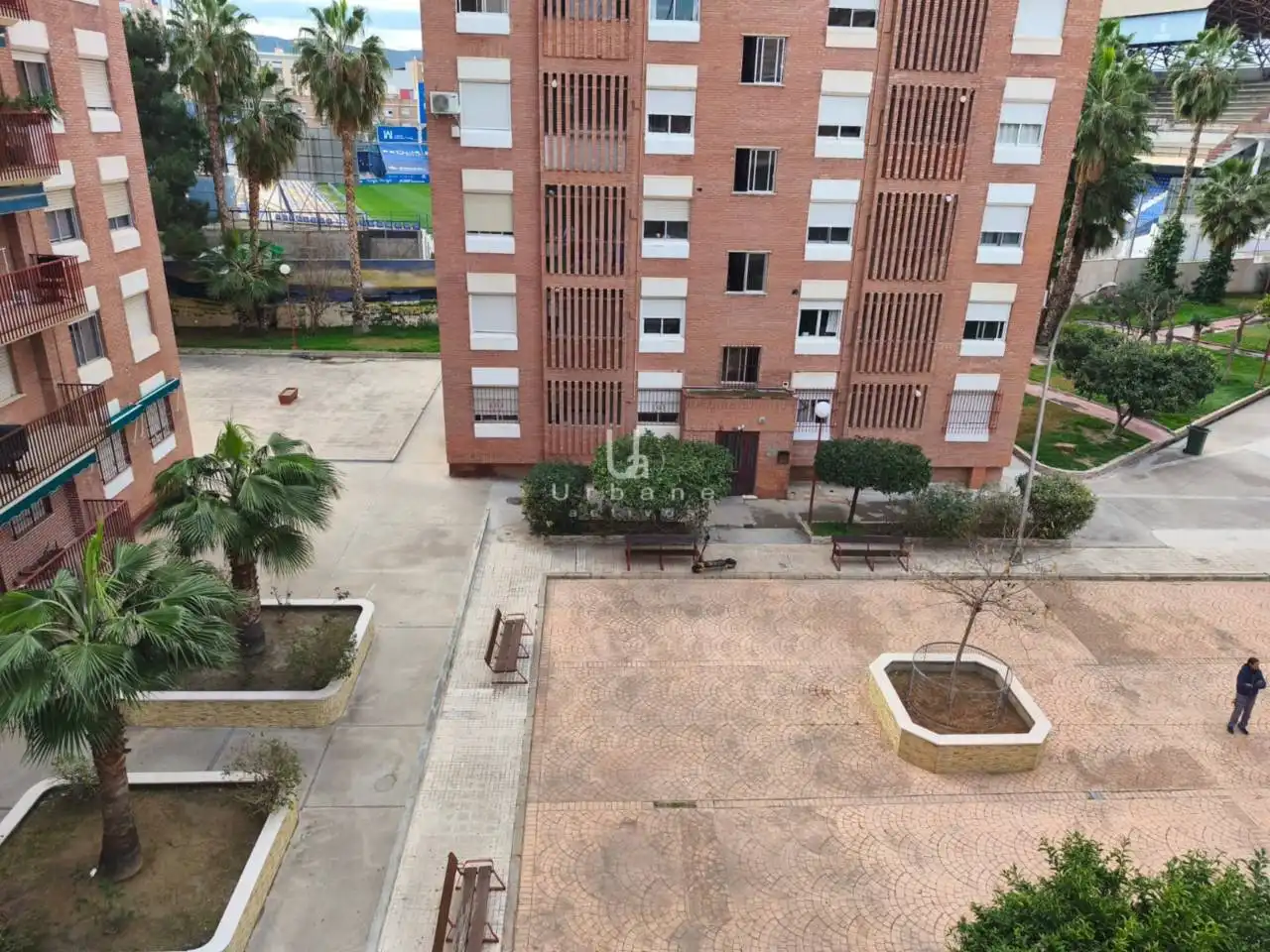 Vista exterior de Piso en venta en Murcia