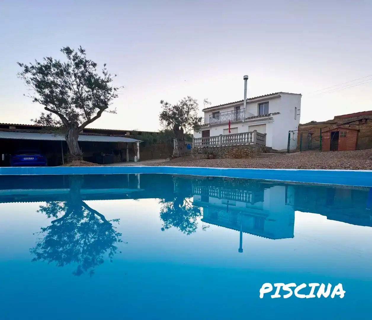 Piscina de Casa o chalet en venta en Sanzoles con Jardín privado, Parquet y Piscina