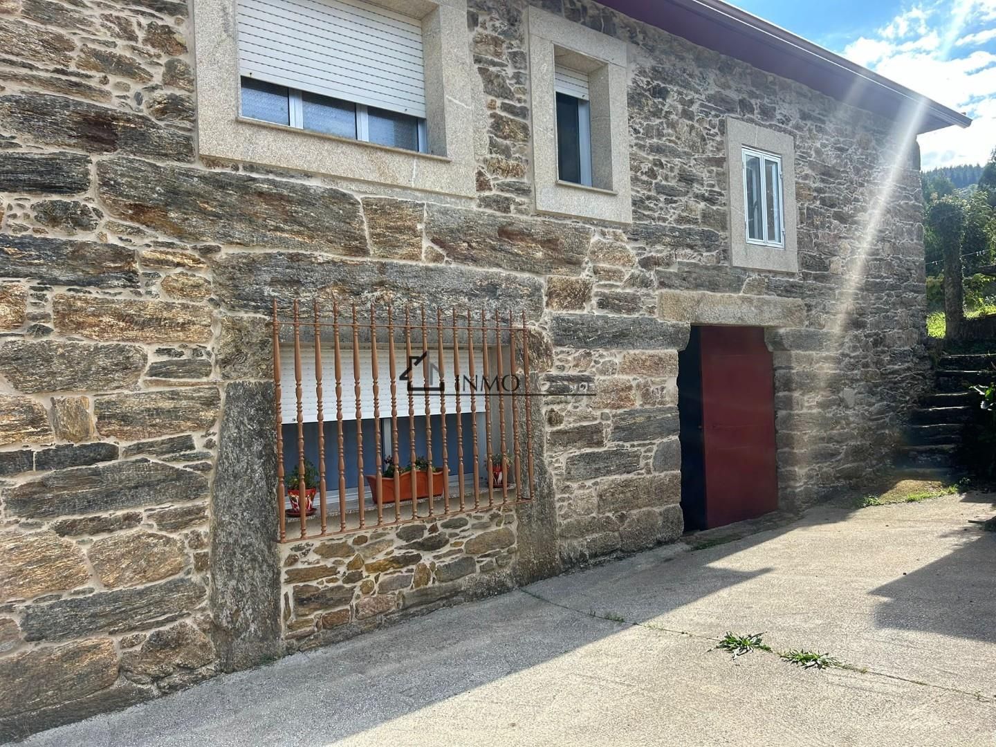 Exterior view of House or chalet for sale in Forcarei  with Private garden