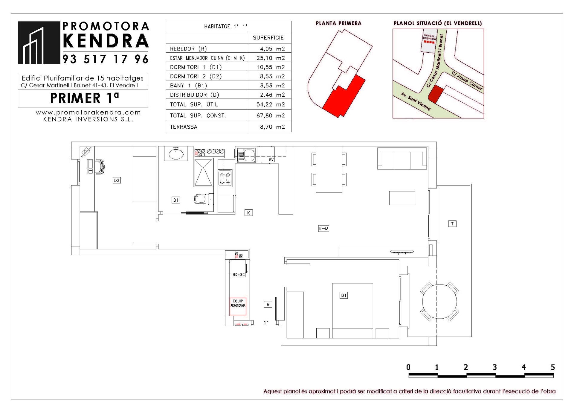 Flat for sale in El Vendrell  with Terrace and Oven