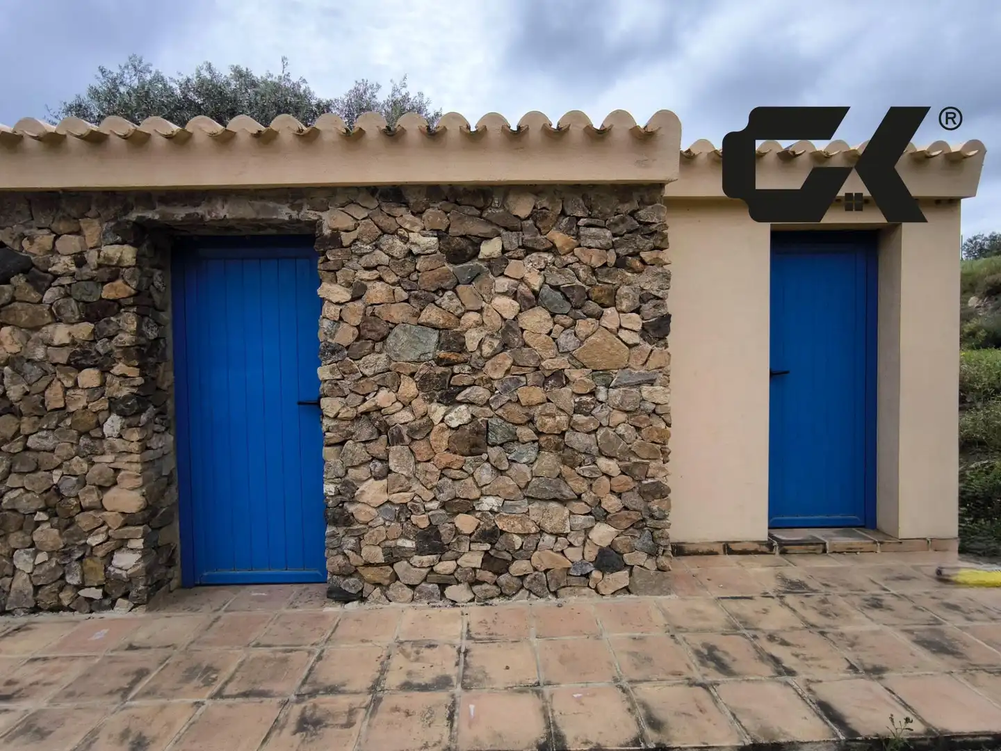 Vista exterior de Finca rústica en venda en Mazarrón amb Terrassa, Piscina i Moblat