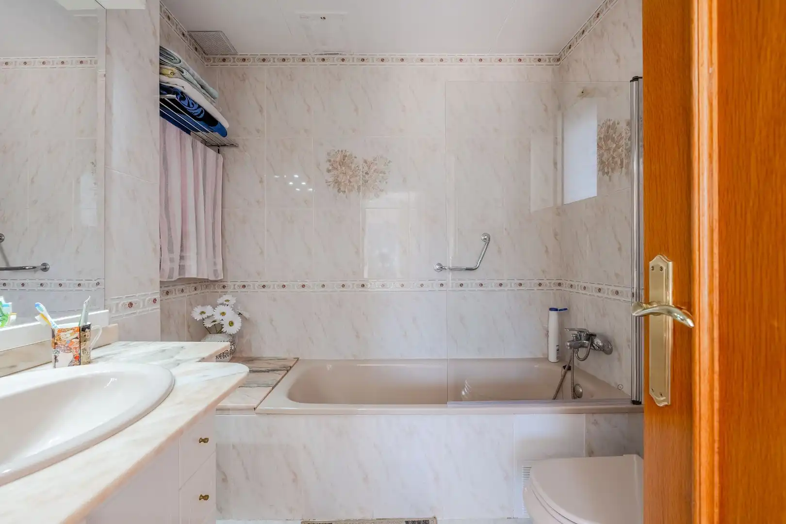 Baño de Casa o chalet en venta en Cunit con Aire acondicionado, Calefacción y Jardín privado