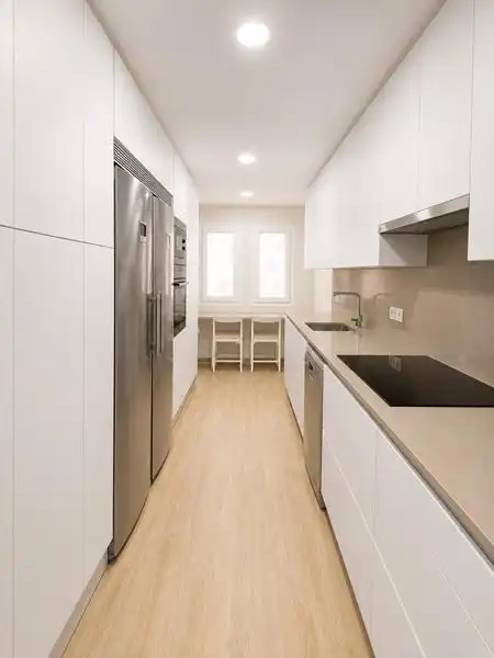 Kitchen of Flat for sale in Estepona  with Air Conditioner, Heating and Private garden