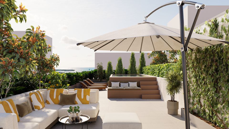 Terrace of Flat for sale in Palamós  with Air Conditioner, Heating and Terrace