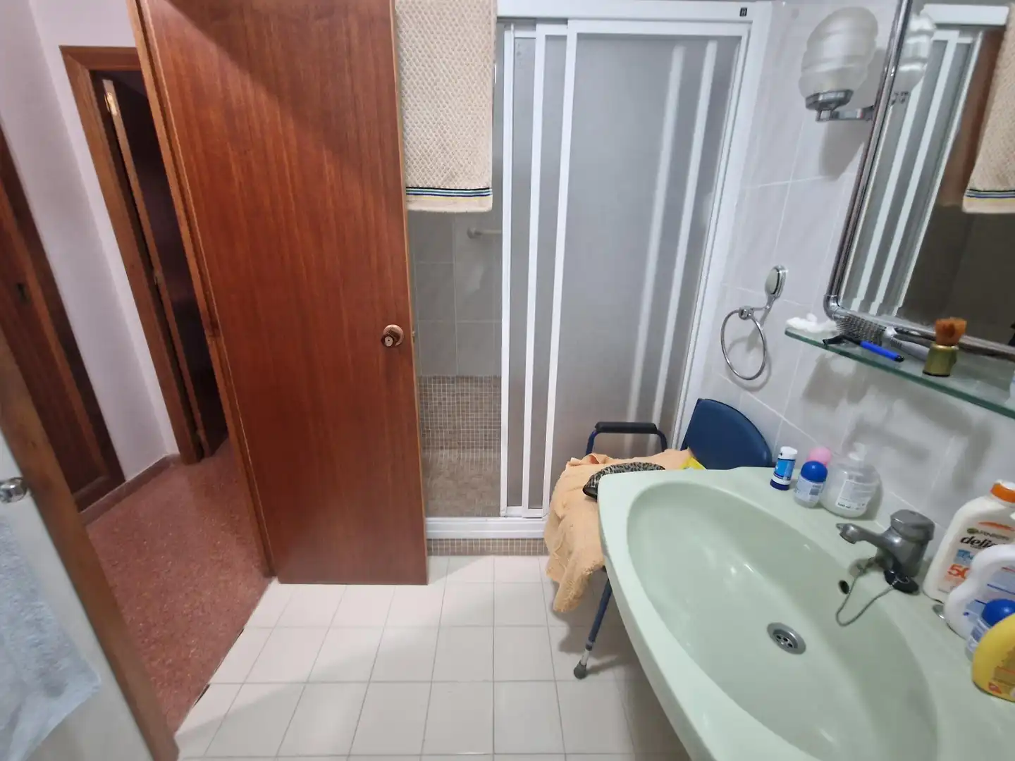 Bathroom of Flat for sale in Águilas  with Air Conditioner, Furnished and Balcony
