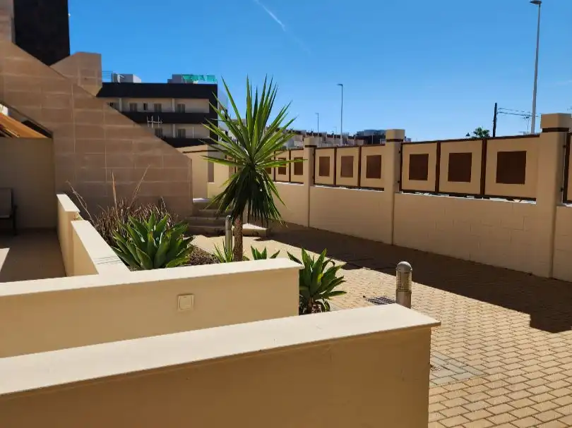 Terrasse von Wohnung zur Miete in Aljaraque mit Balkon