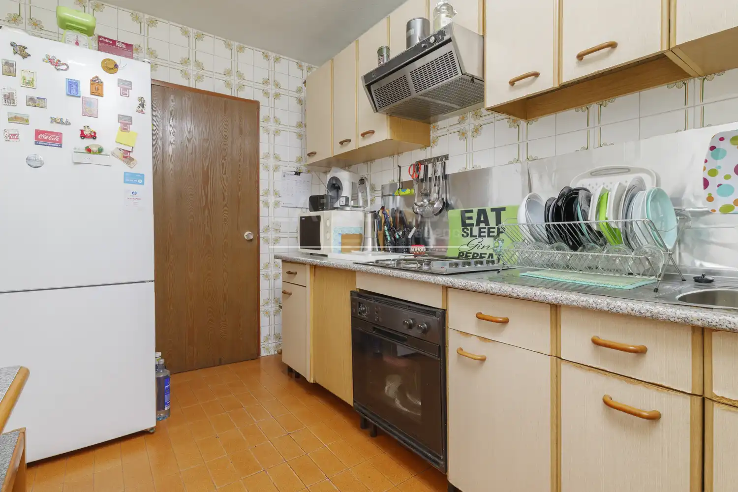 Kitchen of Flat for sale in Fuenlabrada  with Heating and Terrace