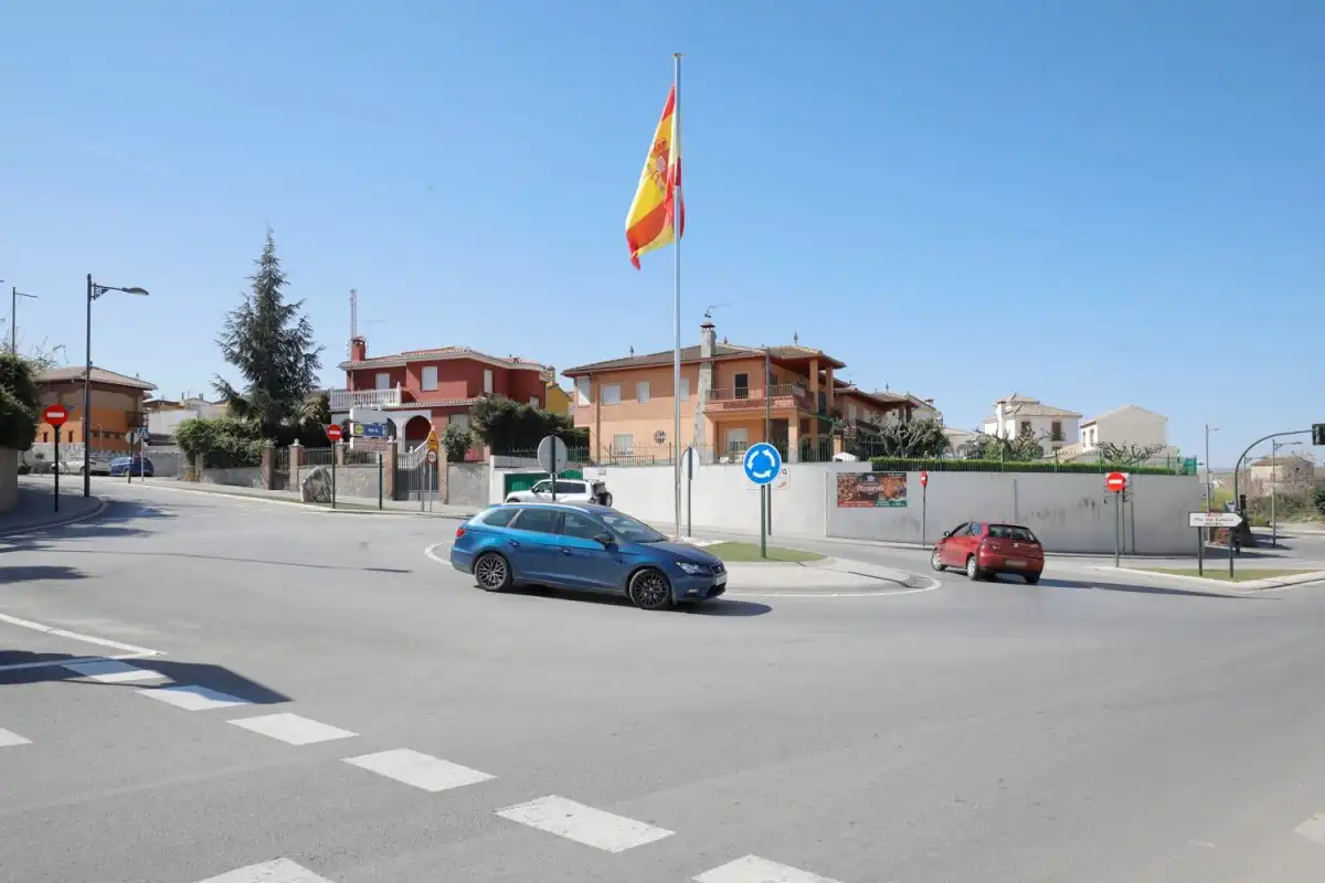 Vista exterior de Casa o xalet en venda en Alhendín amb Jardí privat, Terrassa i Balcó