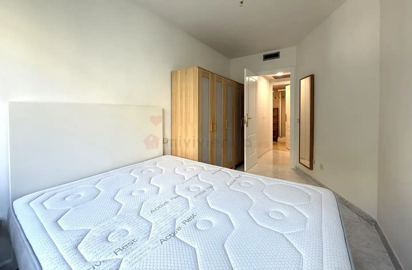 Habitación de Apartamento de alquiler en Madrid con Aire acondicionado, Calefacción y Piscina