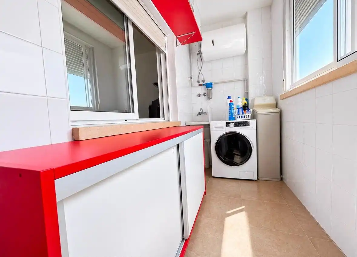 Kitchen of Flat for rent in Jacarilla  with Furnished and Balcony