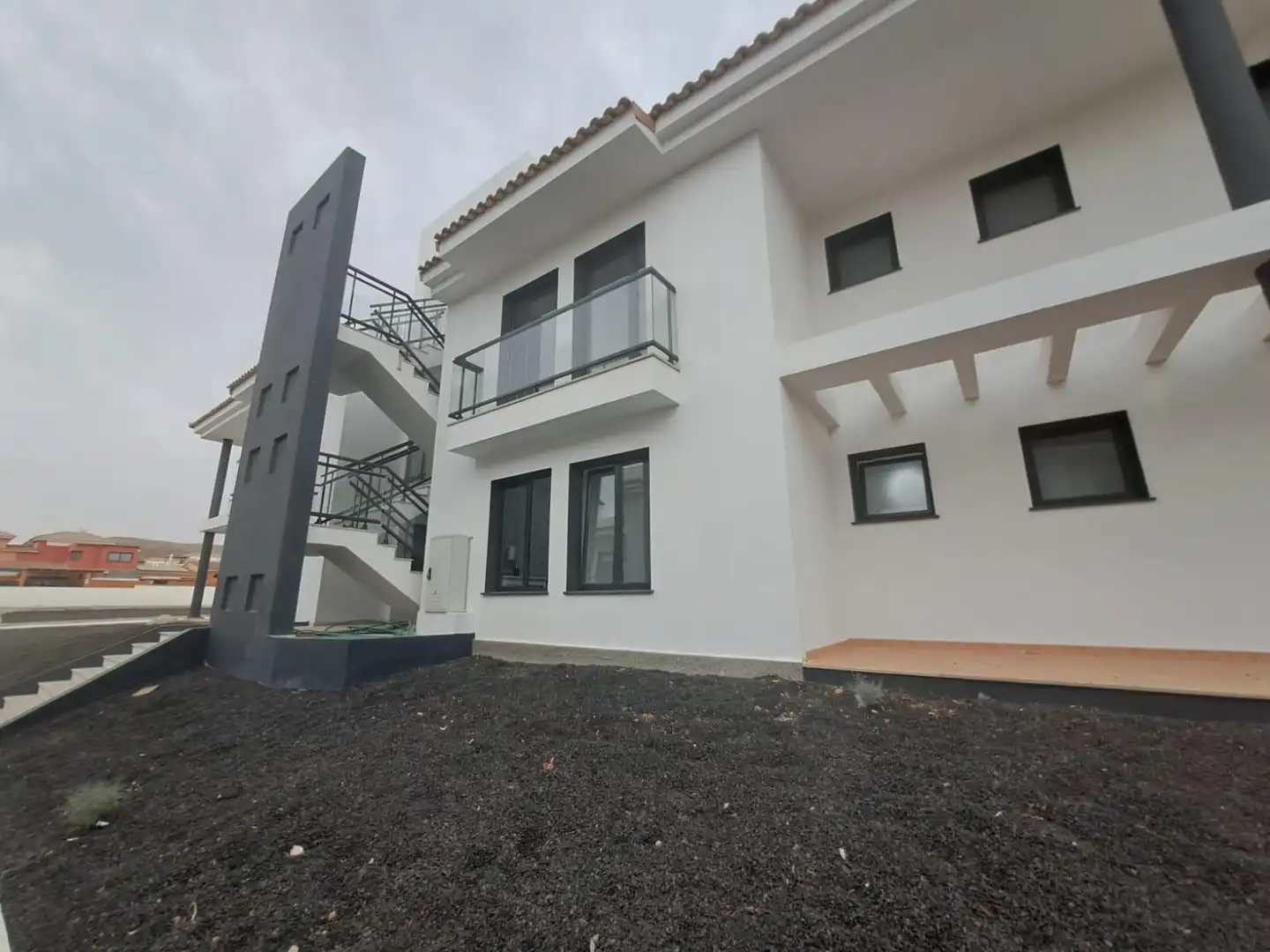 Außenansicht von Dachboden zum Verkauf in La Oliva mit Terrasse und Gemeinschaftspool