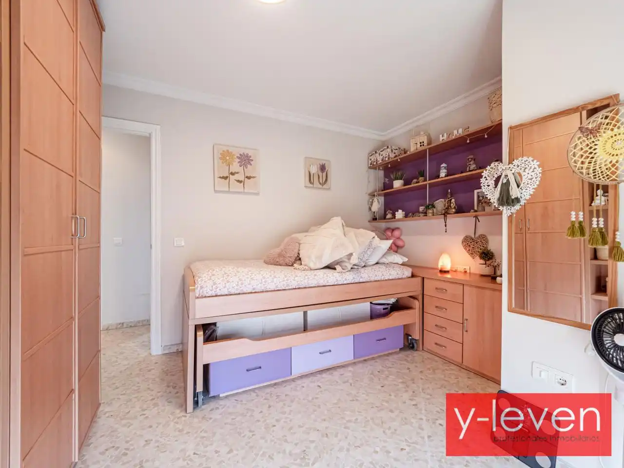 Bedroom of Flat for sale in Málaga  with Air Conditioner and Terrace