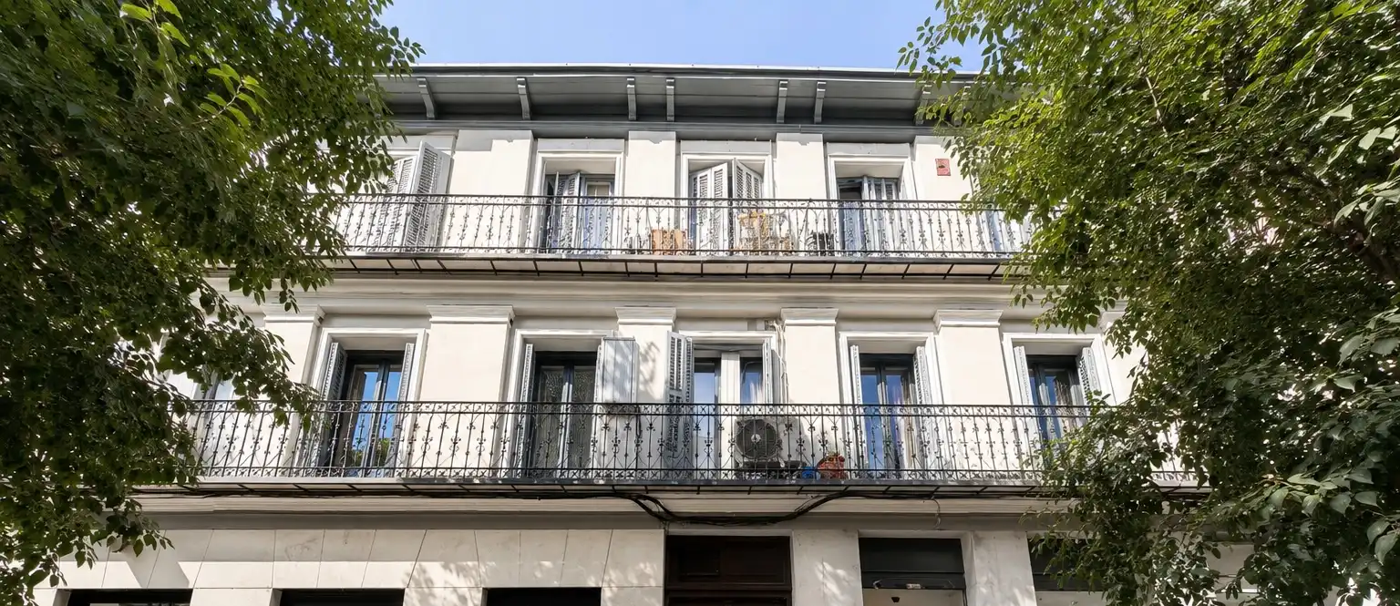 Vista exterior de Piso en venta en Madrid con Aire acondicionado, Calefacción y Terraza