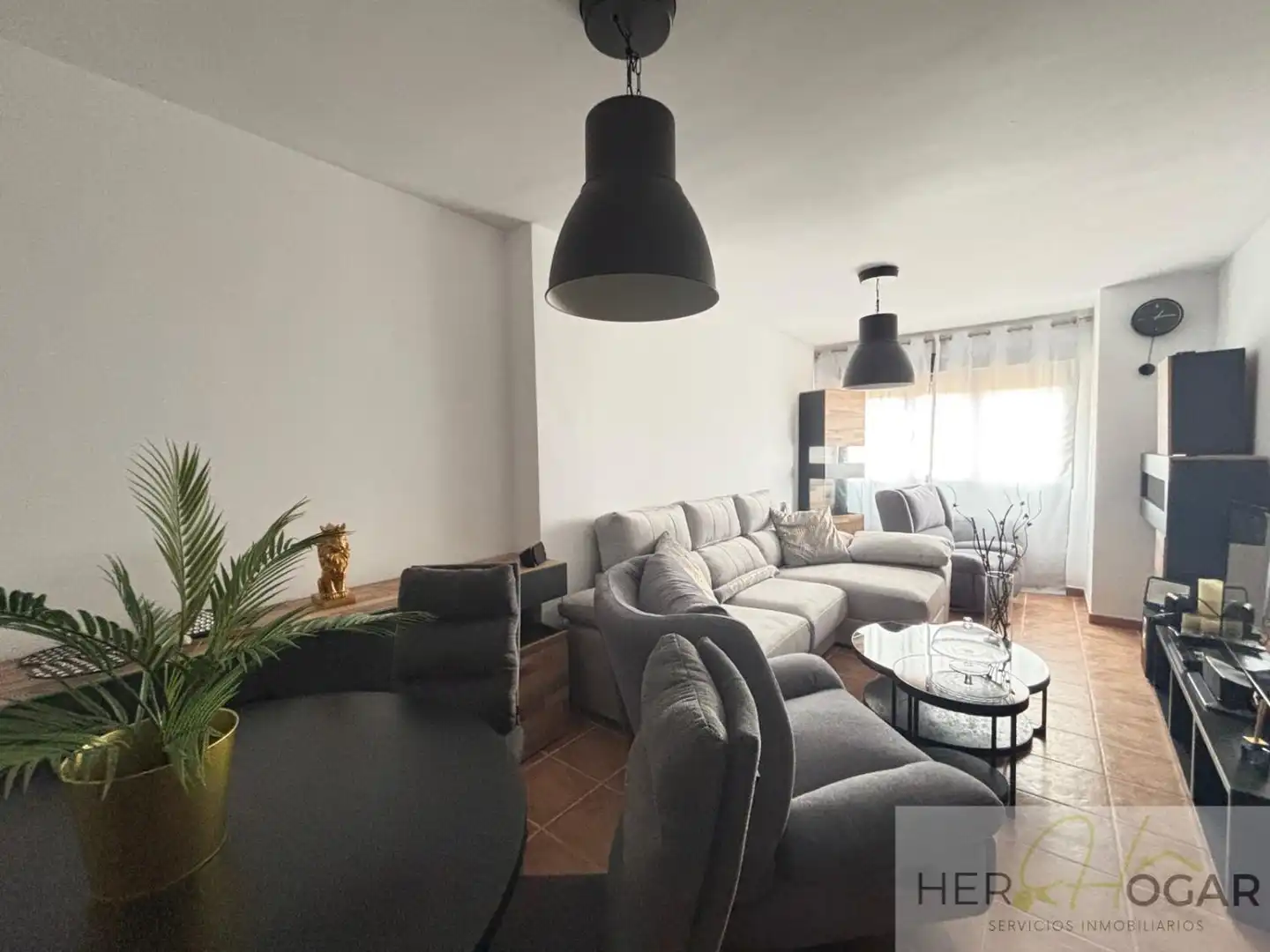 Living room of Flat for sale in Navahermosa  with Heating and Terrace