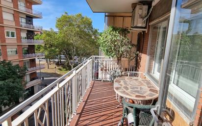 Balcony of Flat for sale in Badalona  with Air Conditioner and Balcony