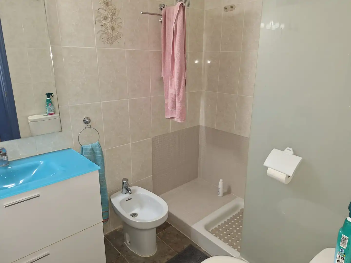 Baño de Piso de alquiler en San Vicente del Raspeig / Sant Vicent del Raspeig con Aire acondicionado, Amueblado y Horno