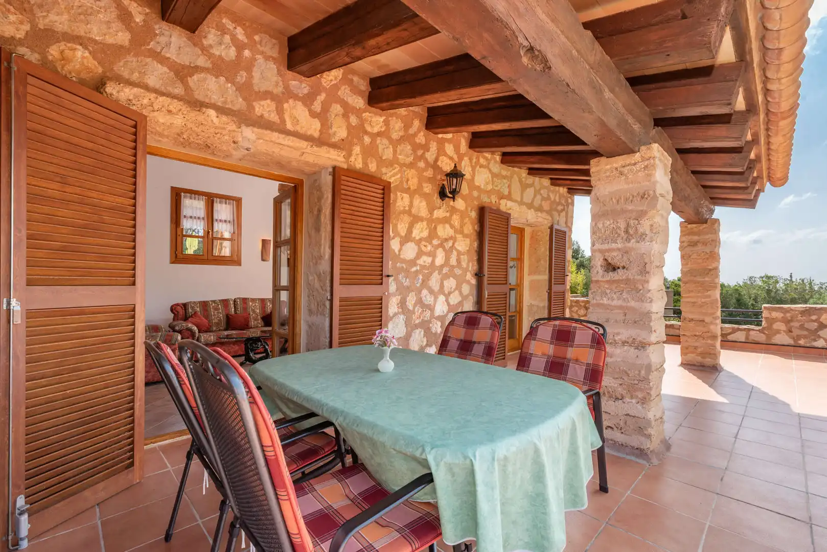 Terrace of Country homes for sale in Son Servera  with Heating, Terrace and Furnished