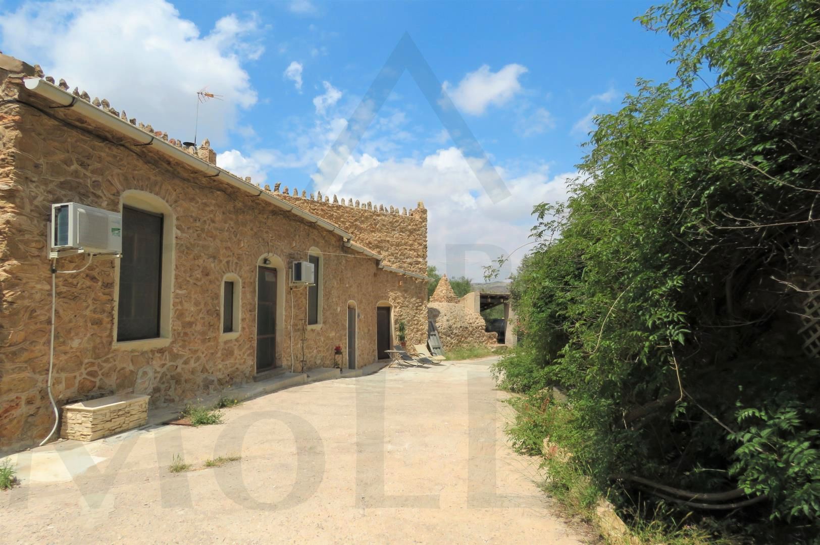 Vista exterior de Finca rústica en venda en Cartagena amb Aire condicionat, Jardí privat i Terrassa