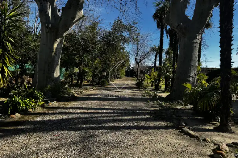Vista exterior de Casa o chalet en venta en Agullana con Calefacción, Jardín privado y Amueblado