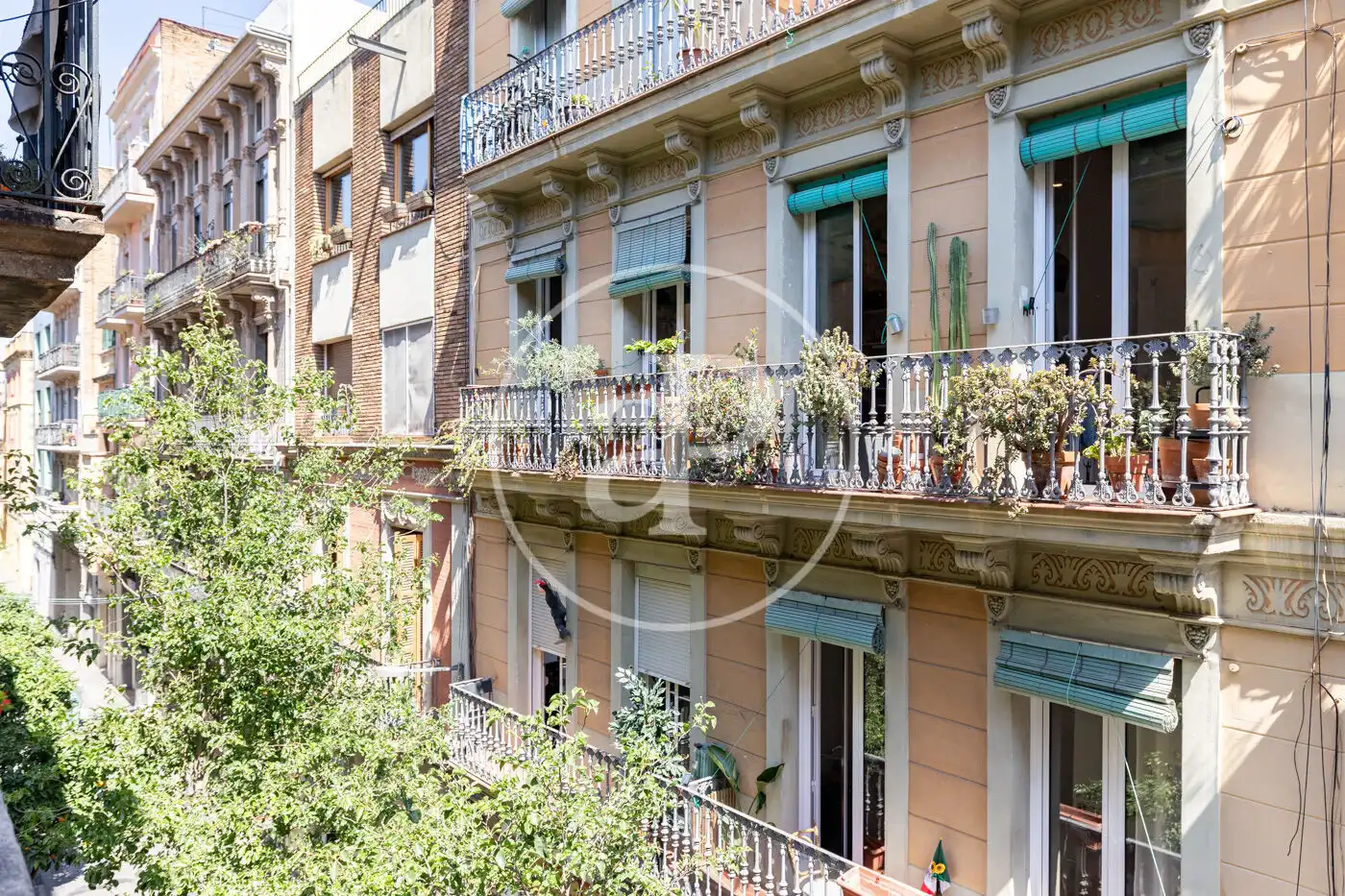 Vista exterior de Piso en venta en Barcelona con Aire acondicionado, Calefacción y Terraza