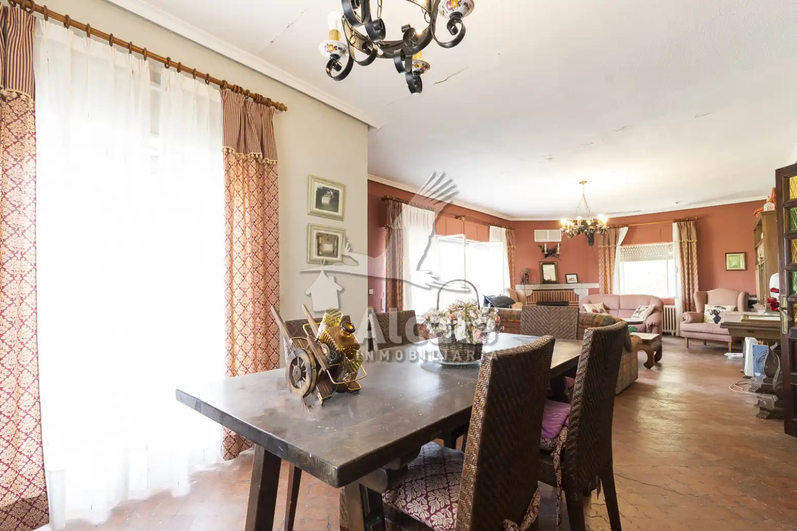 Comedor de Casa o chalet en venta en Valverde de Alcalá con Calefacción, Terraza y Trastero