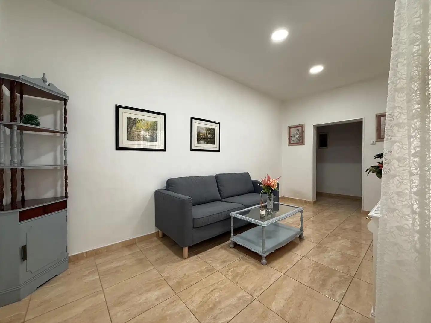 Living room of Flat for rent in Granadilla de Abona  with Air Conditioner, Heating and Furnished