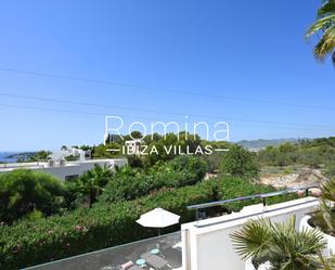 Exterior view of House or chalet for sale in Santa Eulària des Riu  with Air Conditioner, Terrace and Swimming Pool