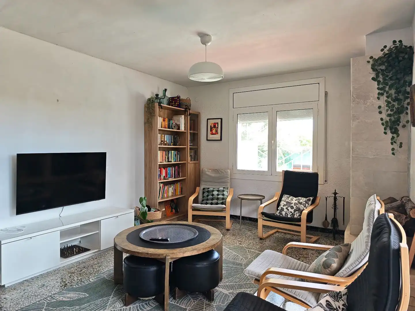 Living room of Houses for sale in Bellvei  with Heating, Private garden and Terrace