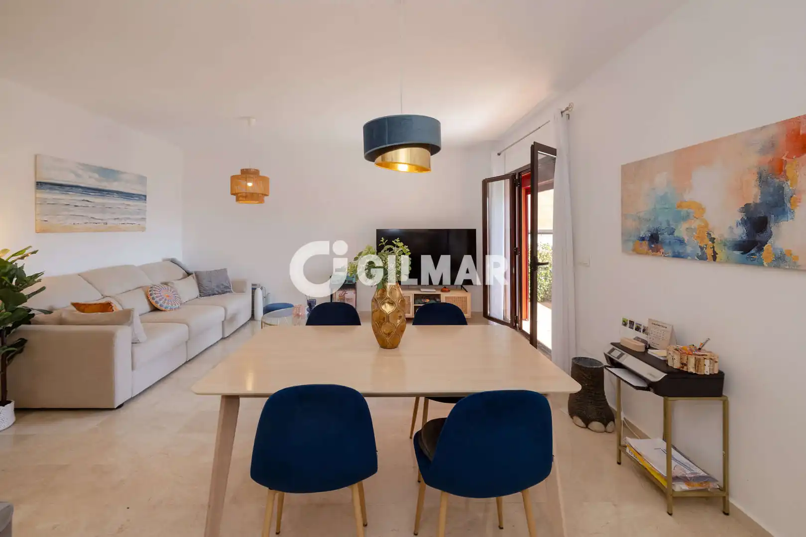 Comedor de Apartamento en venta en Estepona con Calefacción, Trastero y Piscina