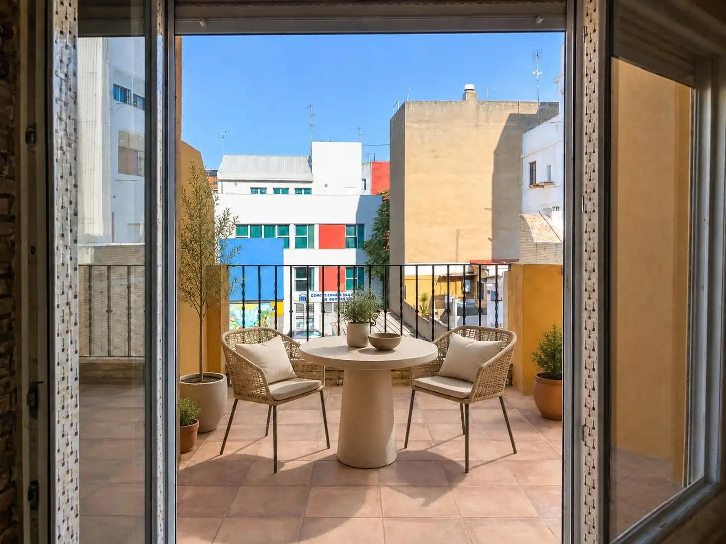 Terraza de Ático en venta en Valencia con Aire acondicionado, Calefacción y Parquet