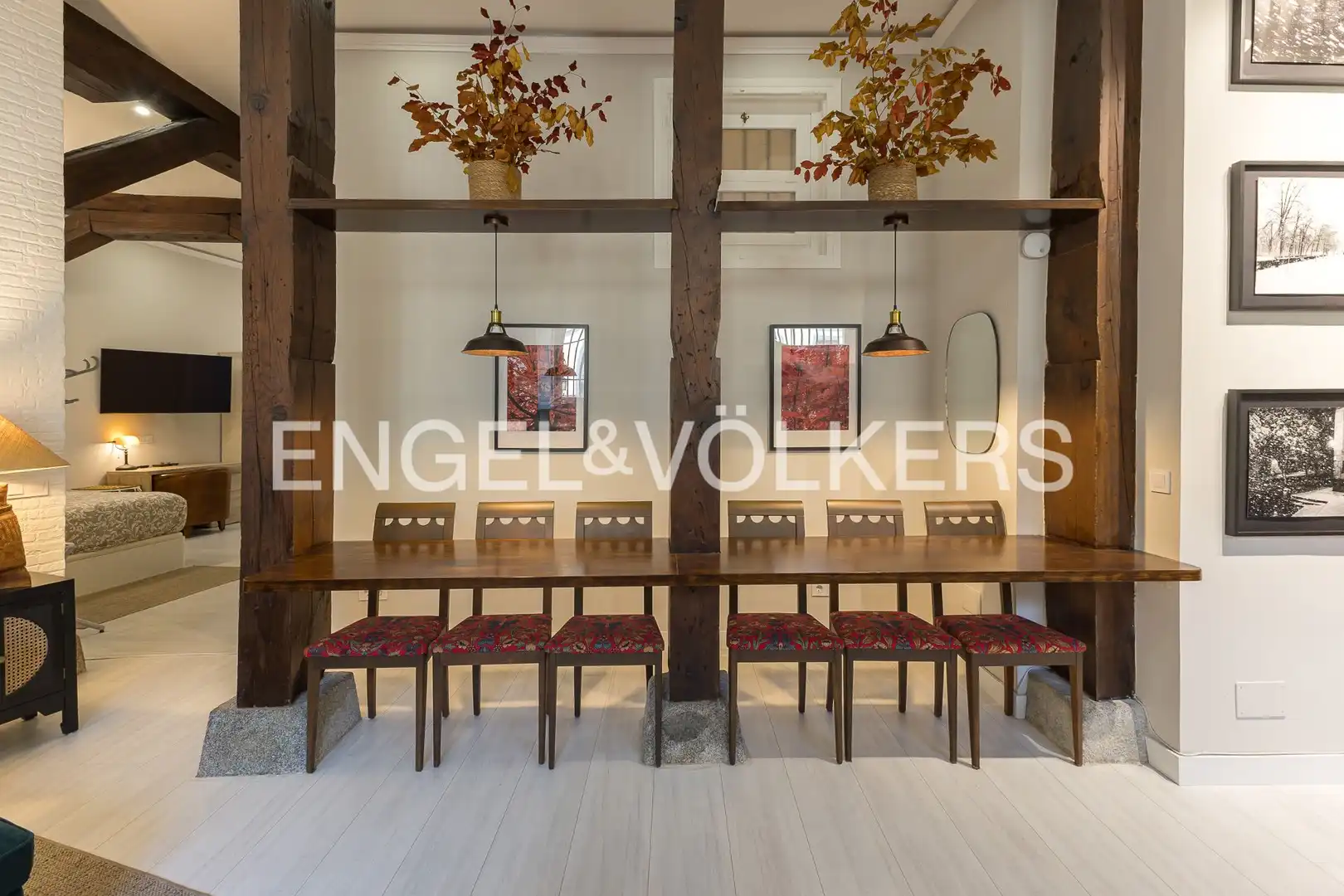 Esszimmer von Wohnung zum Verkauf in Madrid mit Heizung