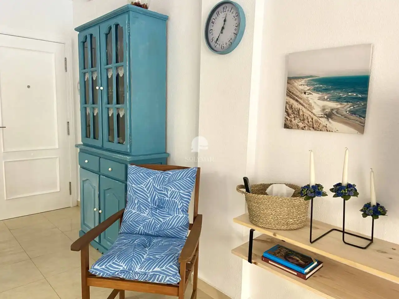Wohnzimmer von Wohnung zur Miete in Vélez-Málaga mit Klimaanlage, Terrasse und Möbliert