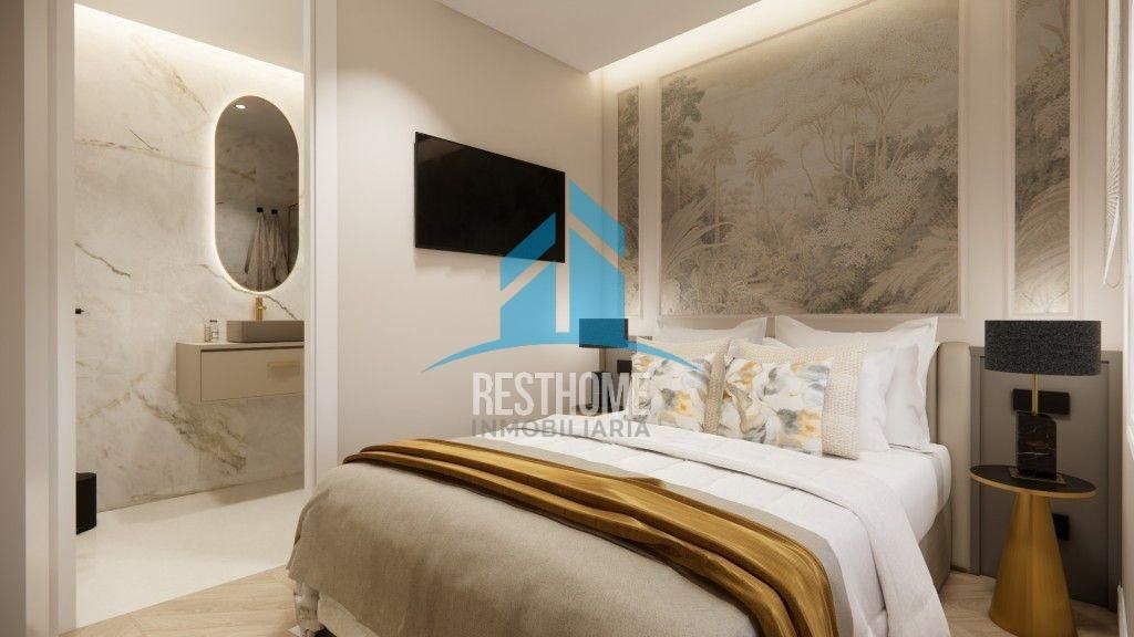 Dormitori de Apartament en venda en  Valencia Capital amb Aire condicionat i Moblat