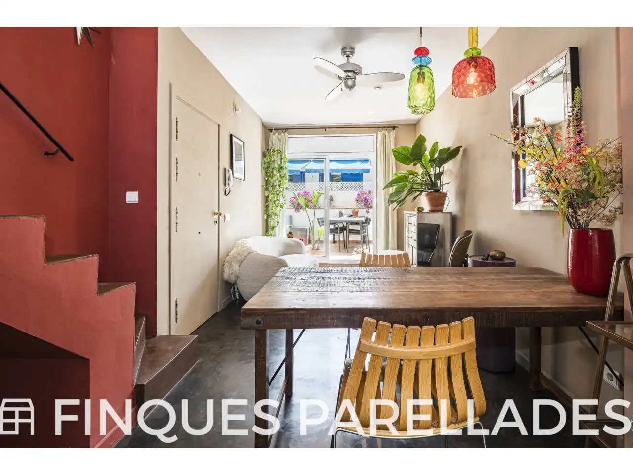 Terrasse von Dachboden zum Verkauf in Sitges mit Klimaanlage, Heizung und Terrasse