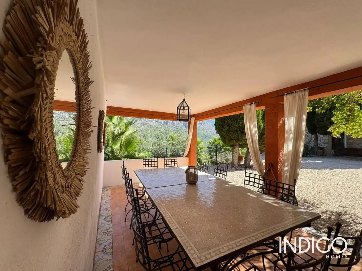 Terrassa de Casa o xalet en venda en El Castell de Guadalest, Alicante