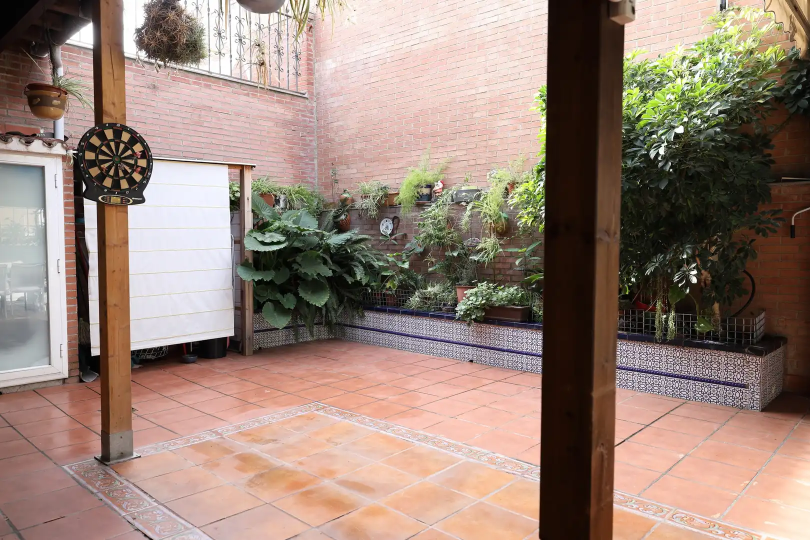Terrassa de Casa adosada en venda en Sabadell amb Calefacció, Jardí privat i Terrassa
