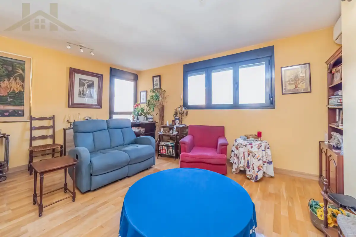 Sala de estar de Piso en venta en Valdemoro con Aire acondicionado, Calefacción y Jardín privado