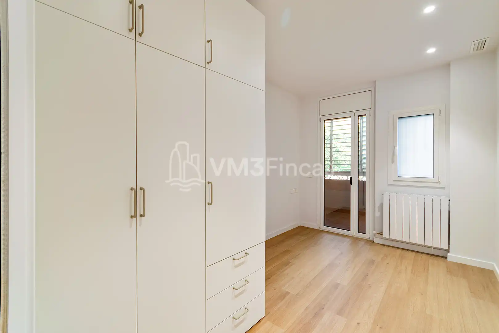 Schlafzimmer von Wohnung zur Miete in Barcelona mit Klimaanlage, Heizung und Terrasse