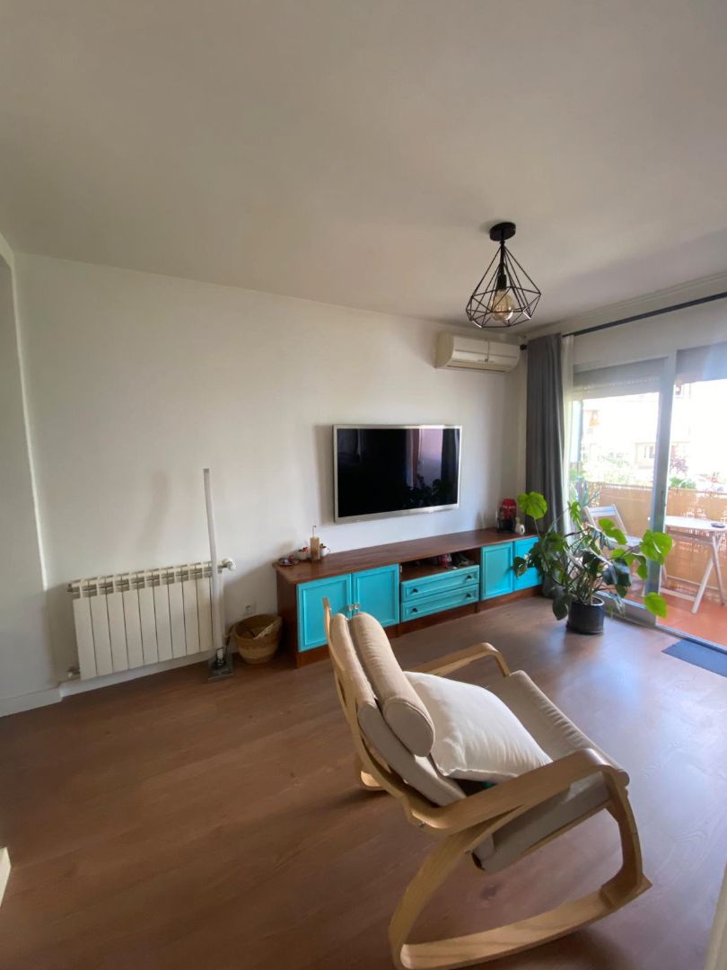 Sala d'estar de Pis en venda en Getafe amb Aire condicionat, Calefacció i Terrassa