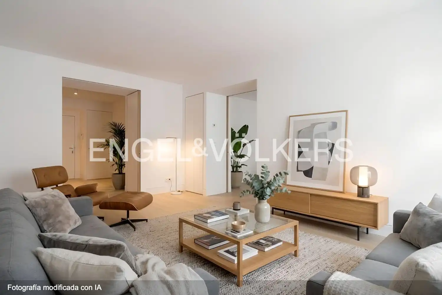 Wohnzimmer von Wohnung zum Verkauf in Madrid mit Klimaanlage, Heizung und Abstellraum