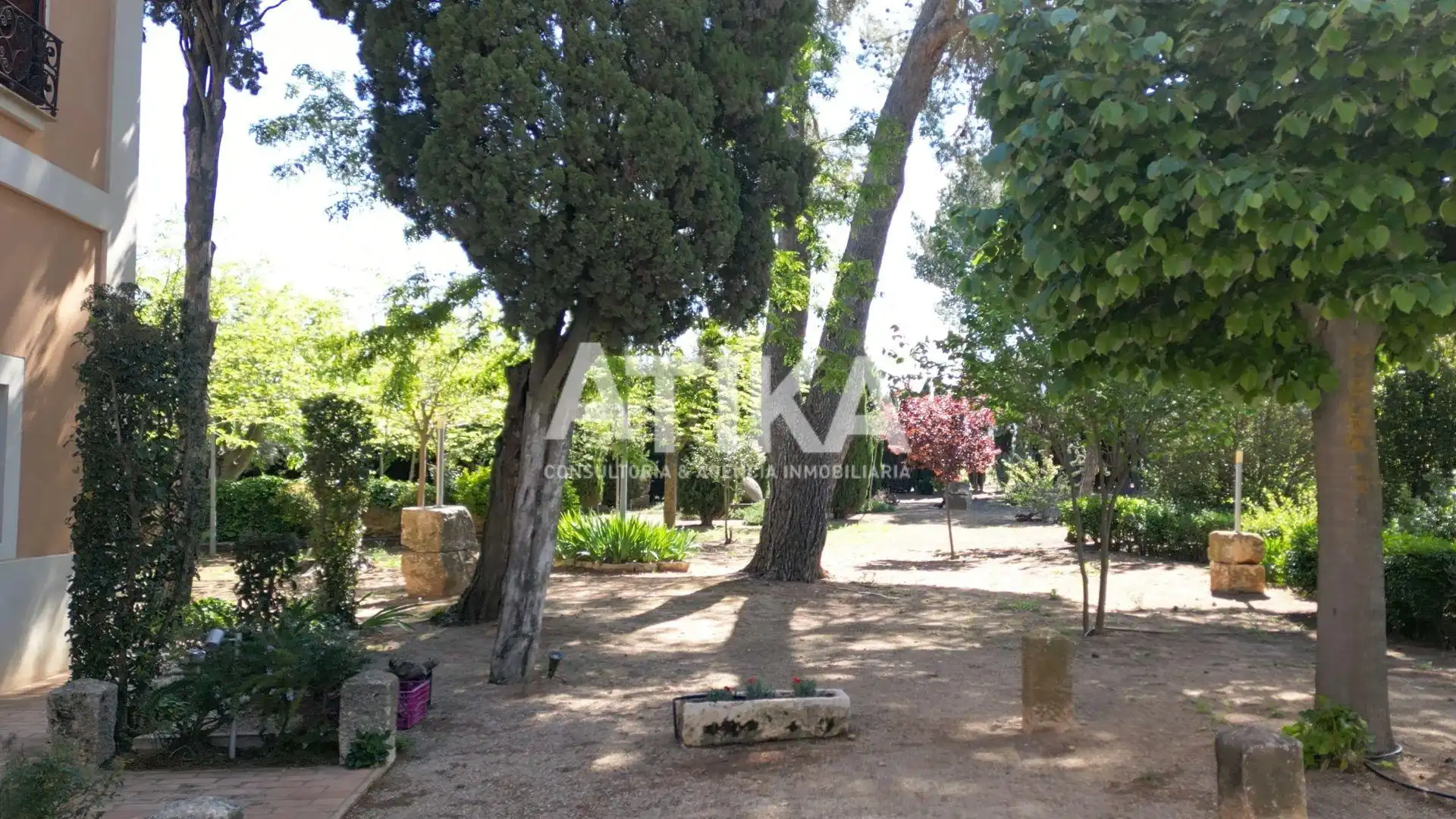 Garten von Country house zum Verkauf in Fontanars dels Alforins mit Klimaanlage, Heizung und Privatgarten