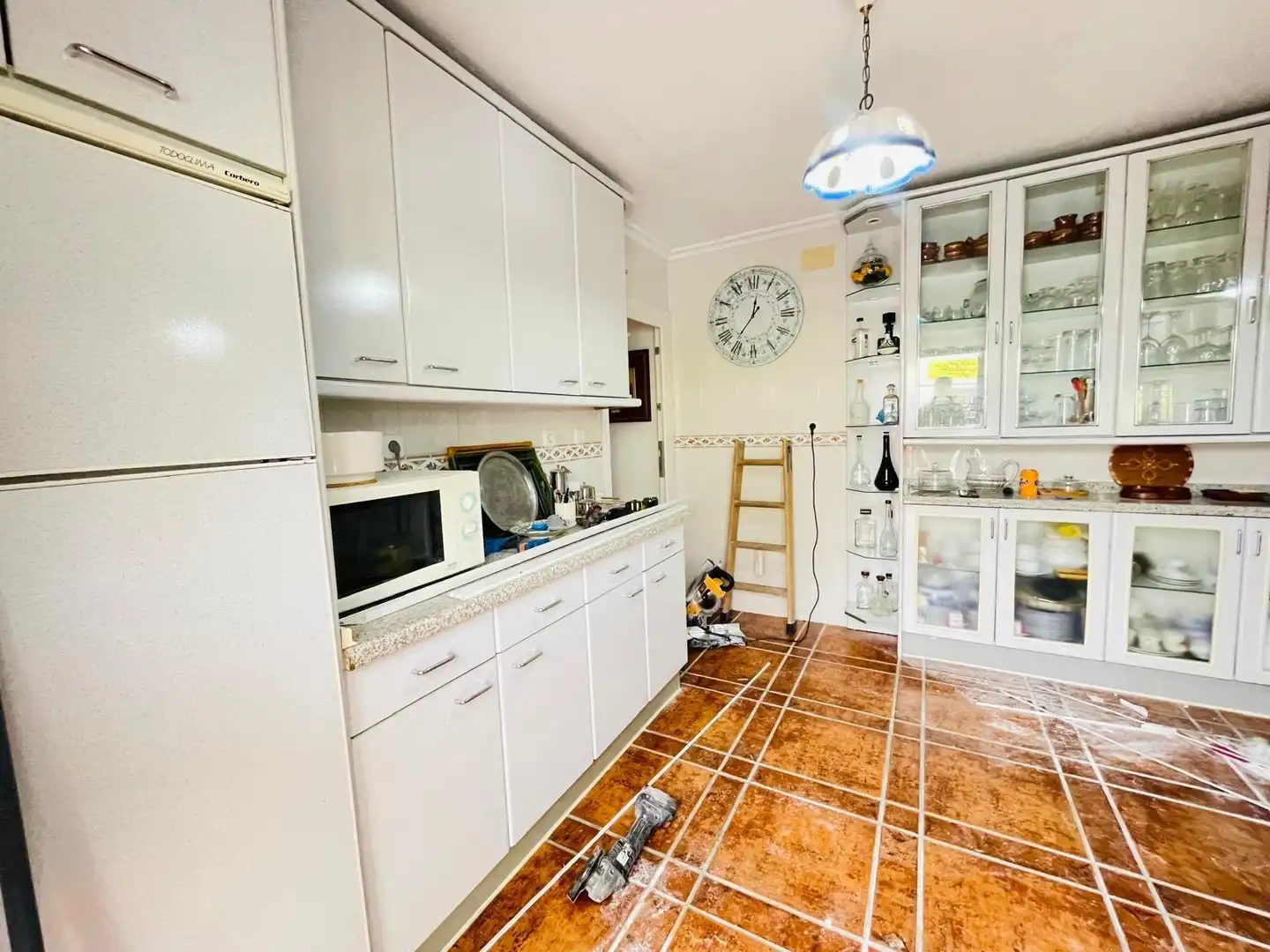 Cocina de Casa o chalet en venta en Casar de Cáceres con Aire acondicionado, Jardín privado y Terraza